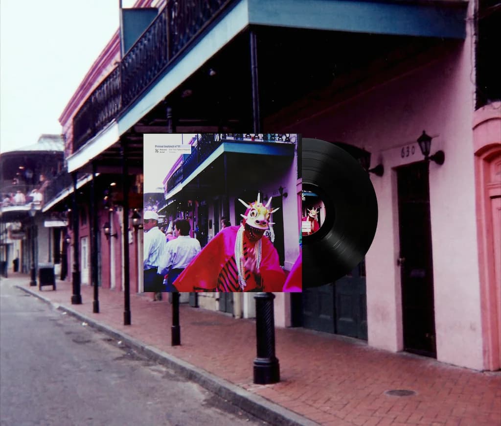 Album Mockup of Temudo And The Pattern Repeats album